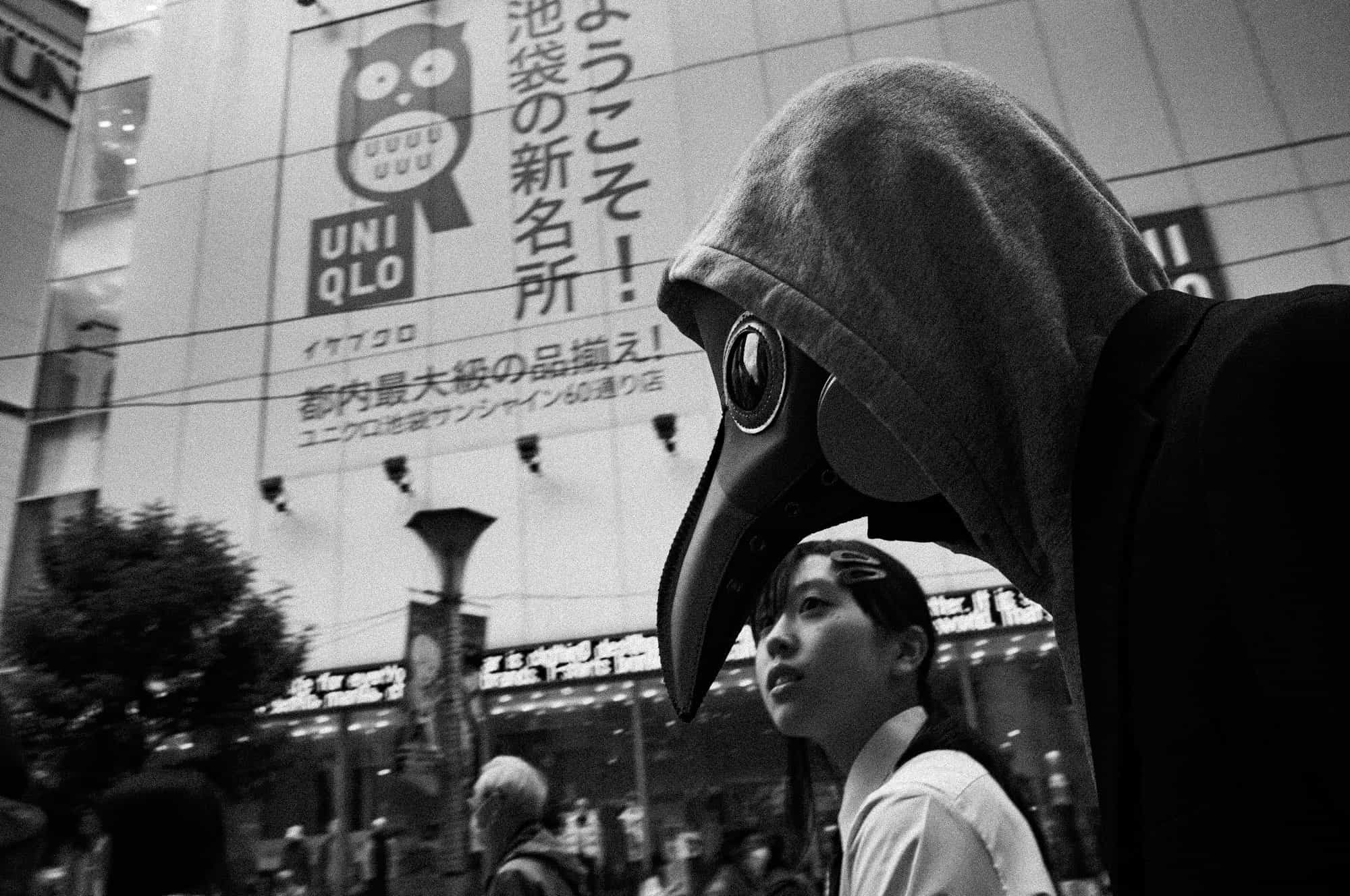 Personagem urbano em fotografia de rua de Ale Ruaro